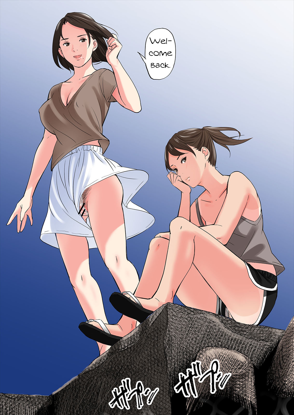 Hentai Manga Comic-A Tale Of The Temptation Of My Friend's Stepmom And Sister-Read-3